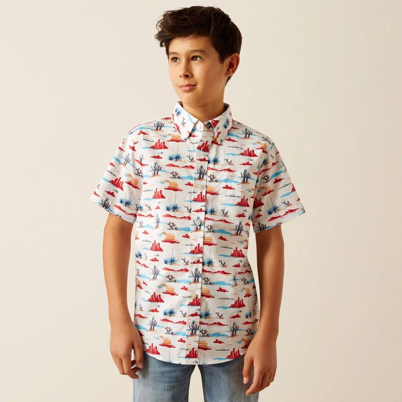 ARIAT SCOUT CLASSIC FIT SHIRT KIDS 10058703