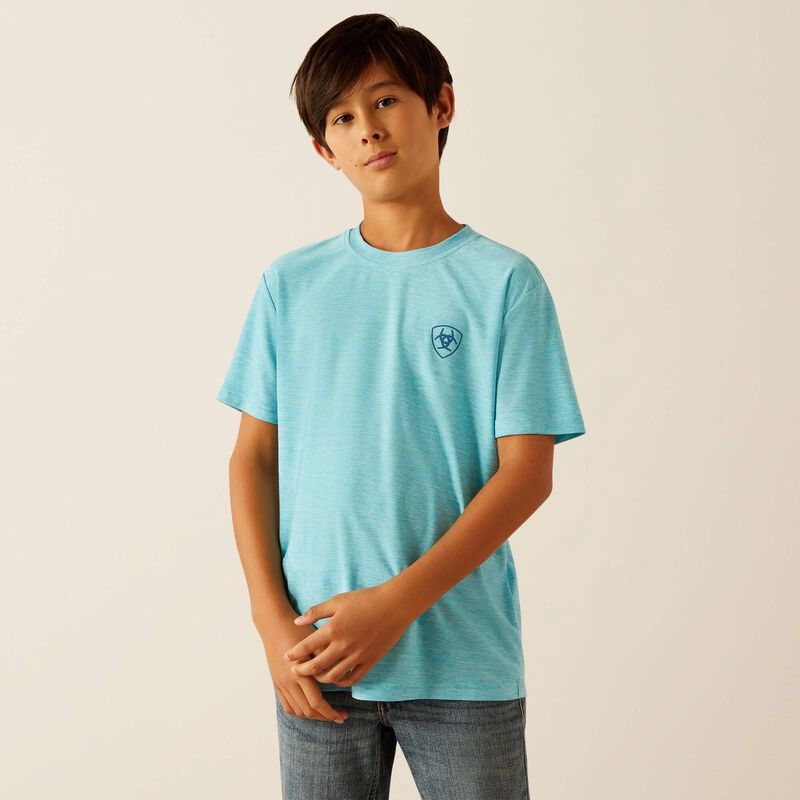ARIAT DIAGONAL FLAG CHARGER TSHIRT 10054754
