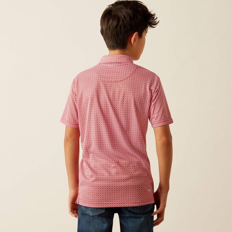 Ariat 10058771 All  Over  Print  Polo