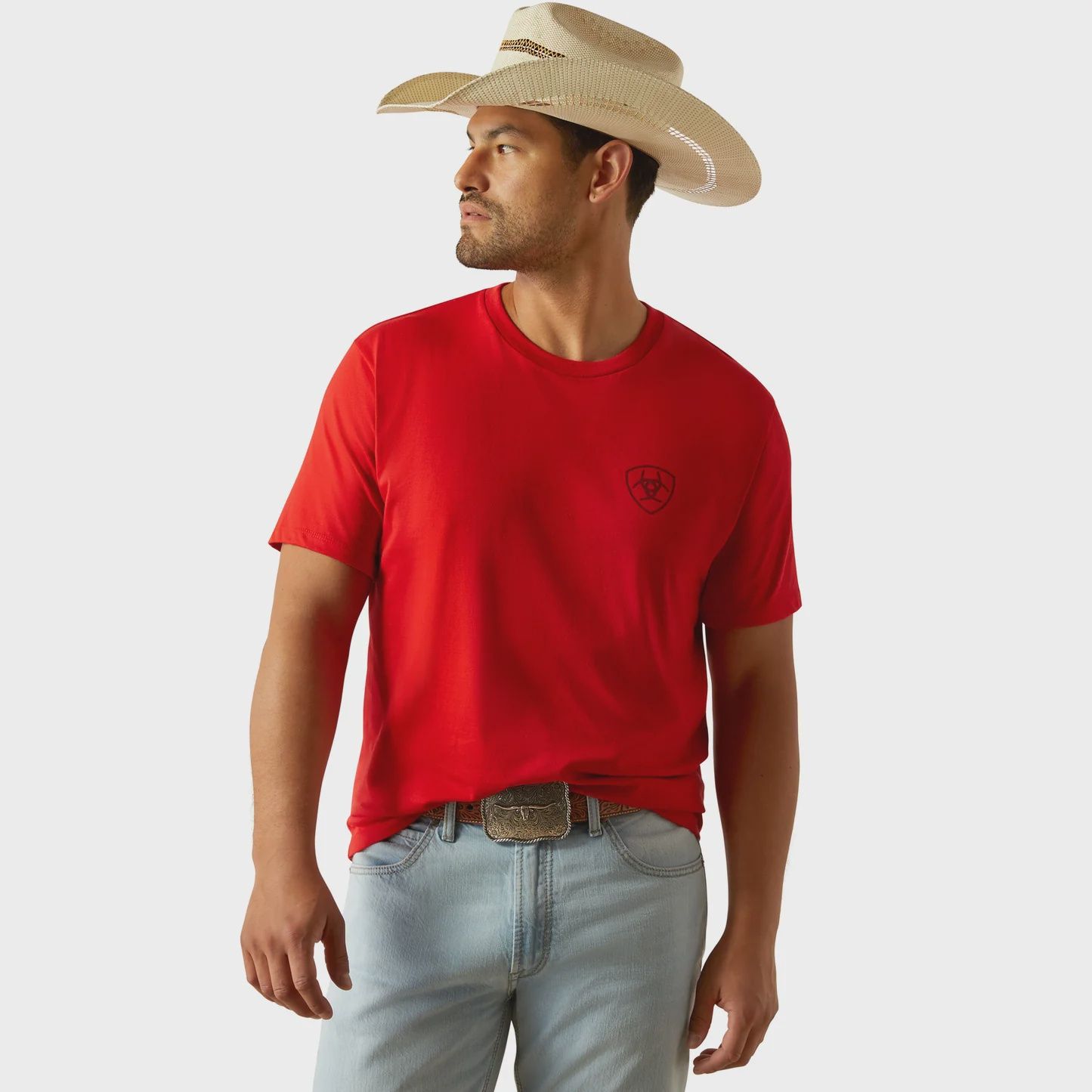ARIAT KIDS ETCHED BUFFALO LOTF FLAG SS T-SHIRT 10058939
