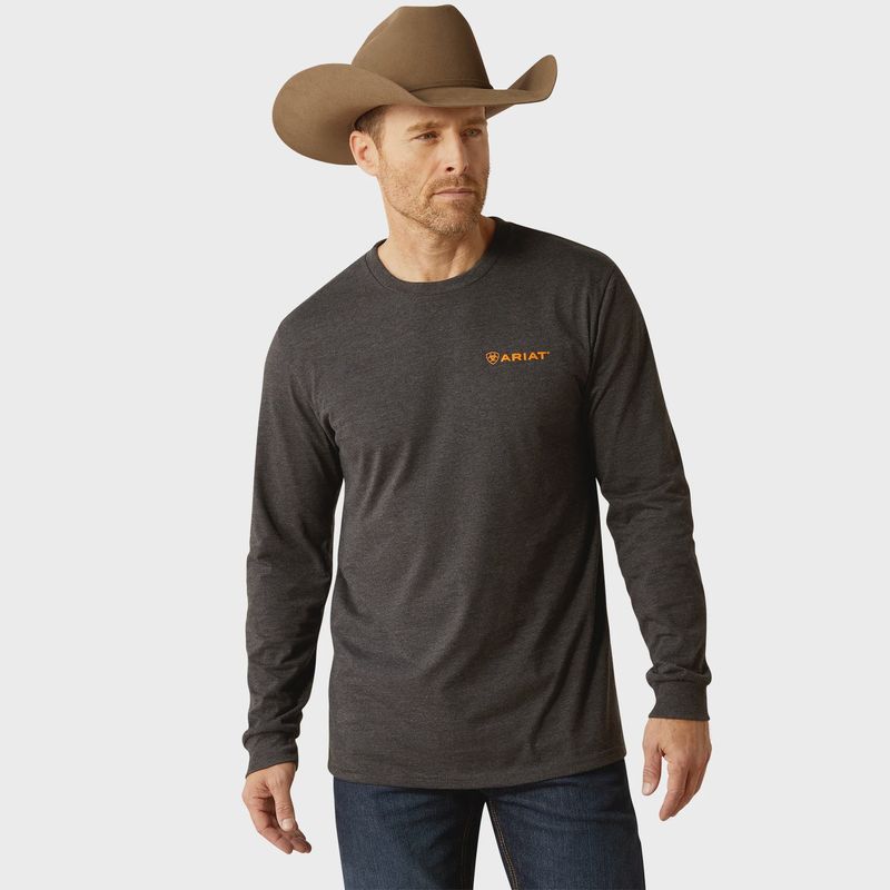 ARIAT 10053988 WETLANDS NATURE LS TSHRT
