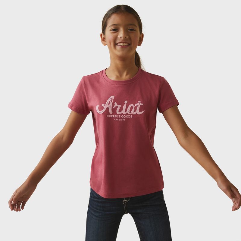 Ariat Earth Red Girl Tee