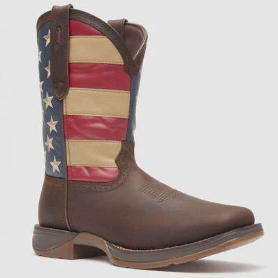 DURANGO DB5554 REBEL PATRIOTIC PULL-ON WESTERN FLAG BOOT