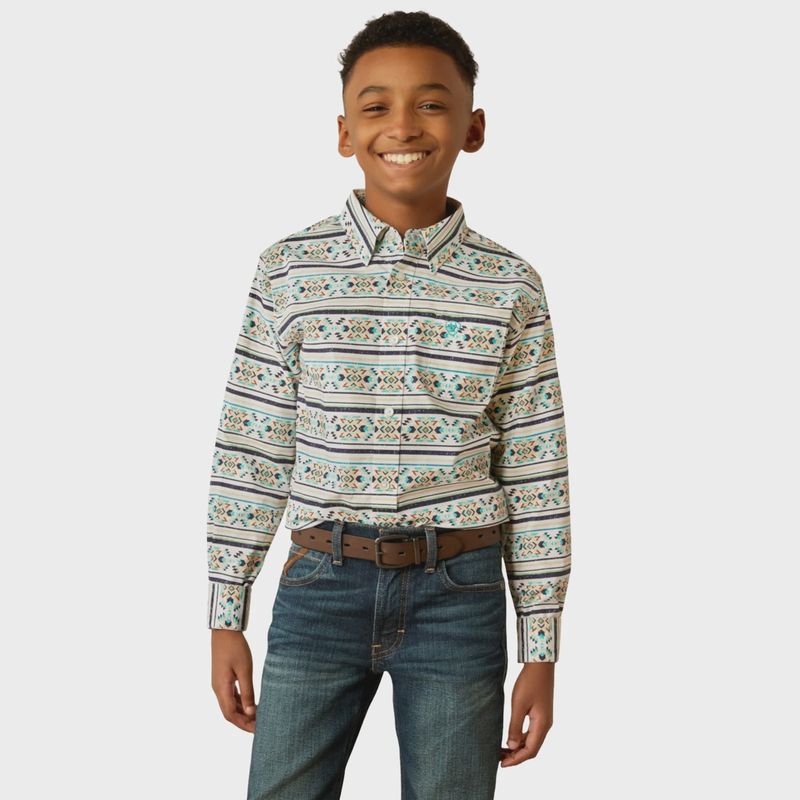 Ariat 10055424  All  Over  Print  SS Polo