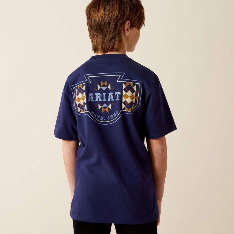 Ariat Woven West  SS Tee