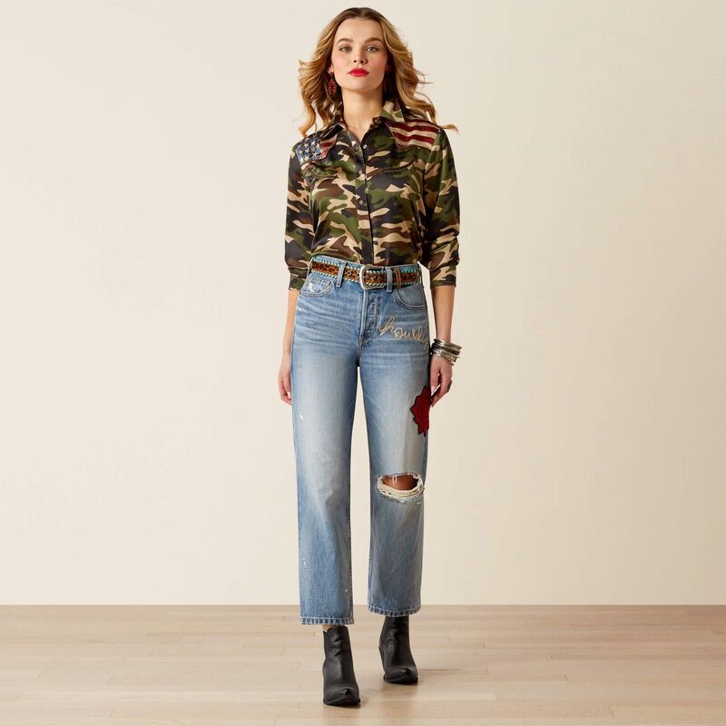 ARIAT RODEO TOMBOY STRAIGHT DOMINICA