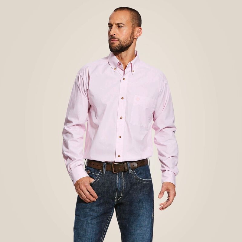Ariat 10023596 Dayne Mini Stripe Men's Western Shirt