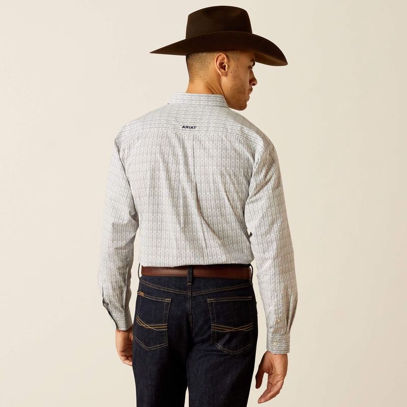 Ariat 10052359 Regin Ls Shrt Classic Fit  White
