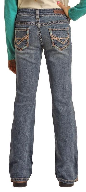 ROCK &amp; ROLL DENIM PETAL STICH  BG4MD02553