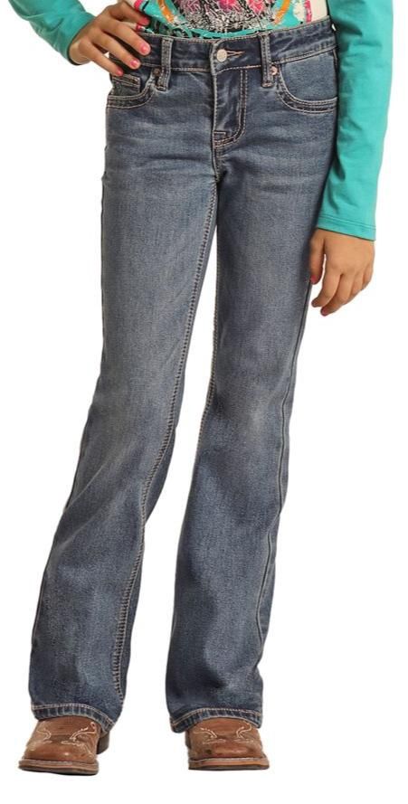 ROCK &amp; ROLL DENIM PETAL STICH  BG4MD02553