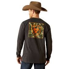 ARIAT 10053988 WETLANDS NATURE LS TSHRT