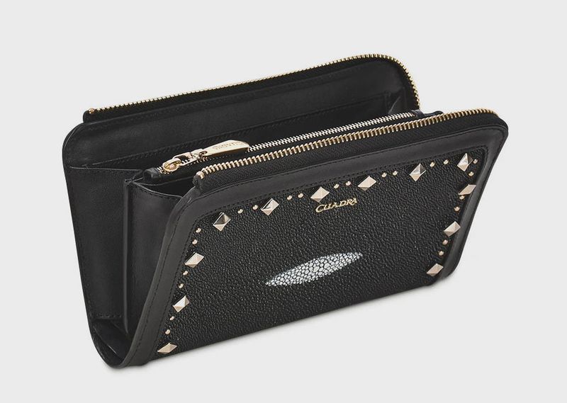Cuadra  DU437 Stingray  Black  Wallet  Women