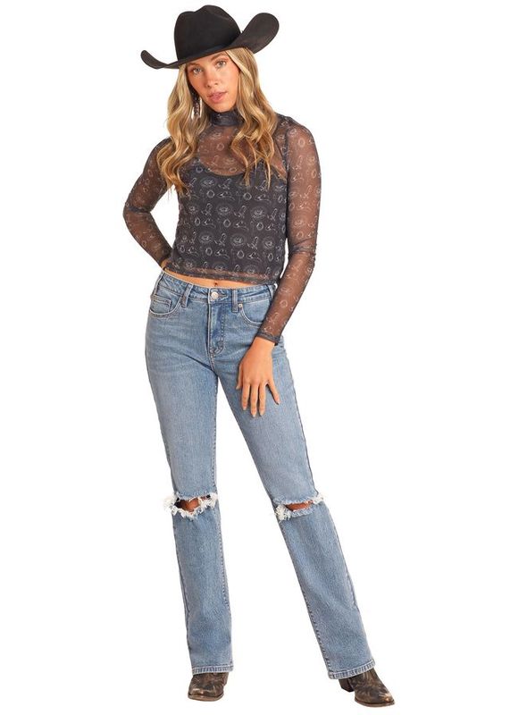 Rock &amp; Roll  BW22T04560 Mesh  Black