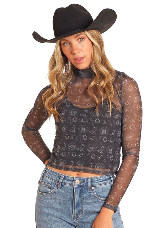 Rock &amp; Roll  BW22T04560 Mesh  Black