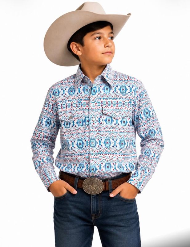 The  American  West  E78K/24 Printed  Shirt