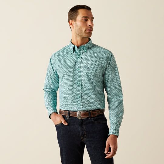 Ariat  10054673 Canyon  Mint  Shirt