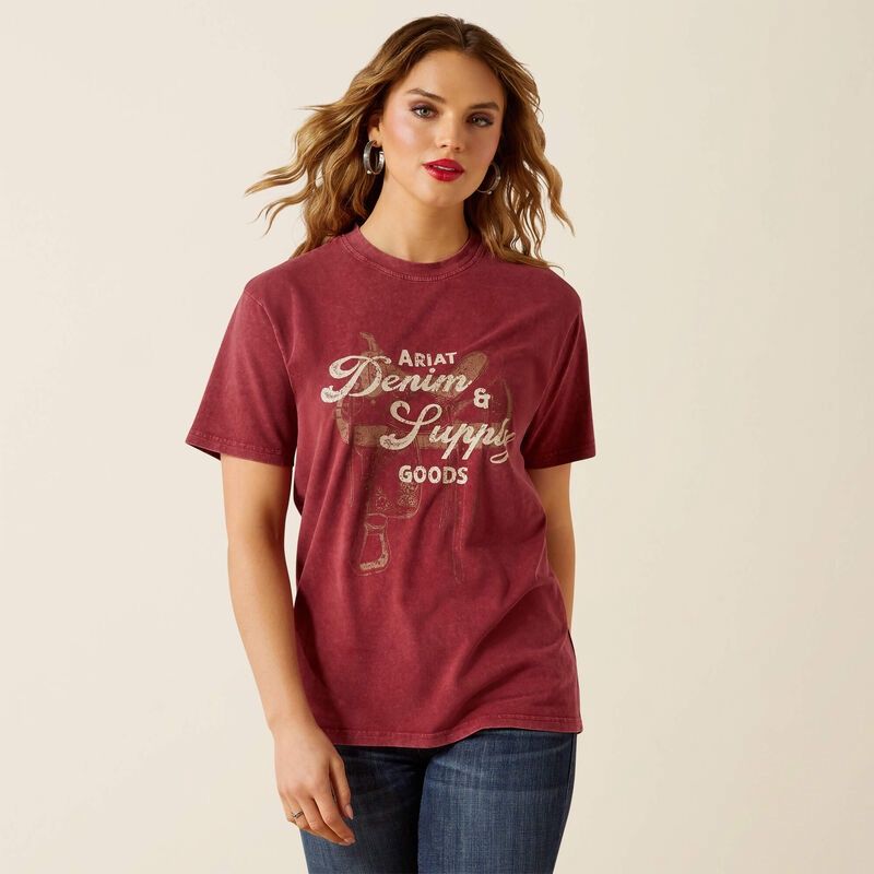Ariat 10062804 Denim &amp; Supply SS T-Shirt