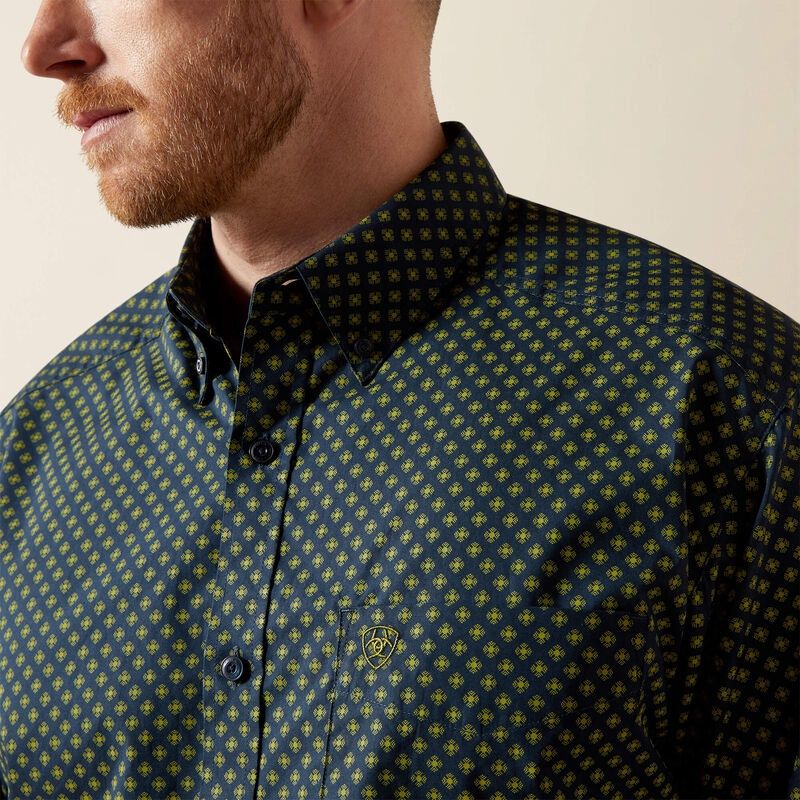 Ariat Wylon Ls Shirt Navy