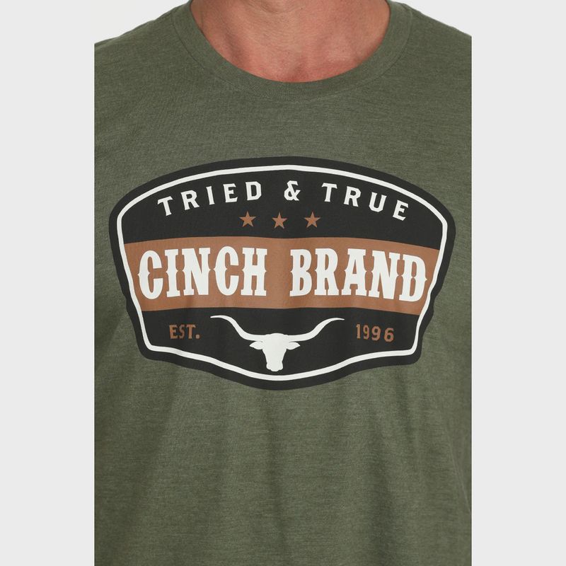 Cinch Olive Green Tee