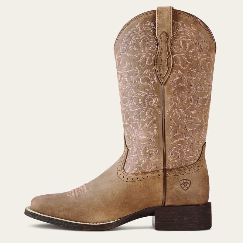 Ariat  10019906 Round  Up  Remuda  Brown  Bomber  Boot