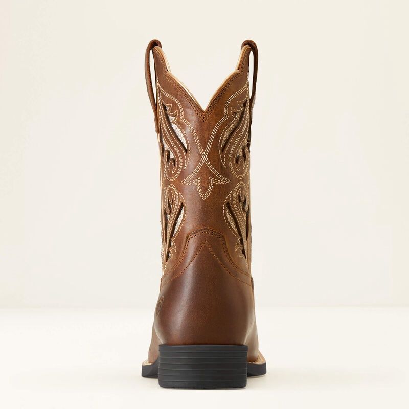 Ariat Round Up Bliss  Brown Boys Boot