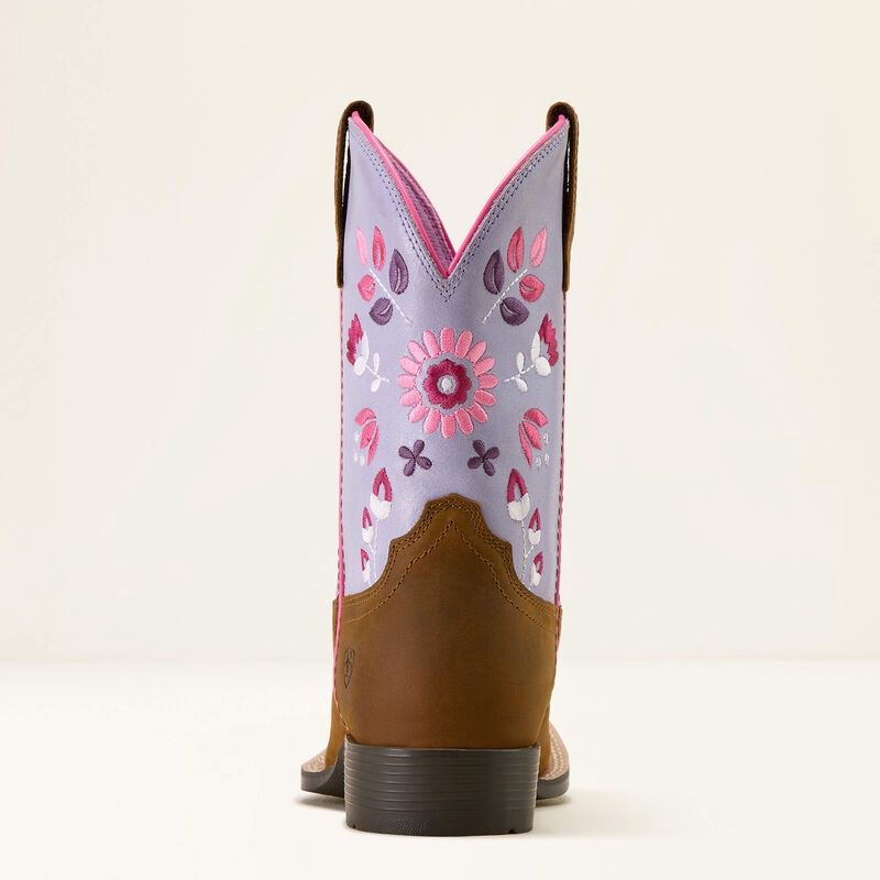 ARIAT 10074202 WILD BLOOM  KIDS BOOTS