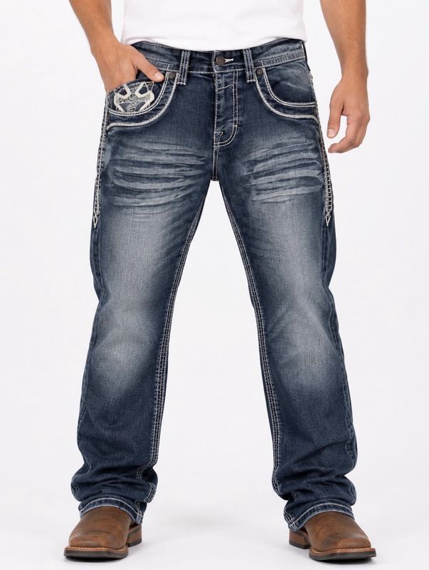 Starage SA071 Dark  Blue  Men  Jean
