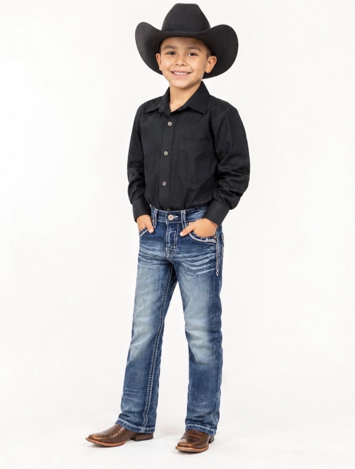 Star Age SA071 Dark Blue Kids Jeans