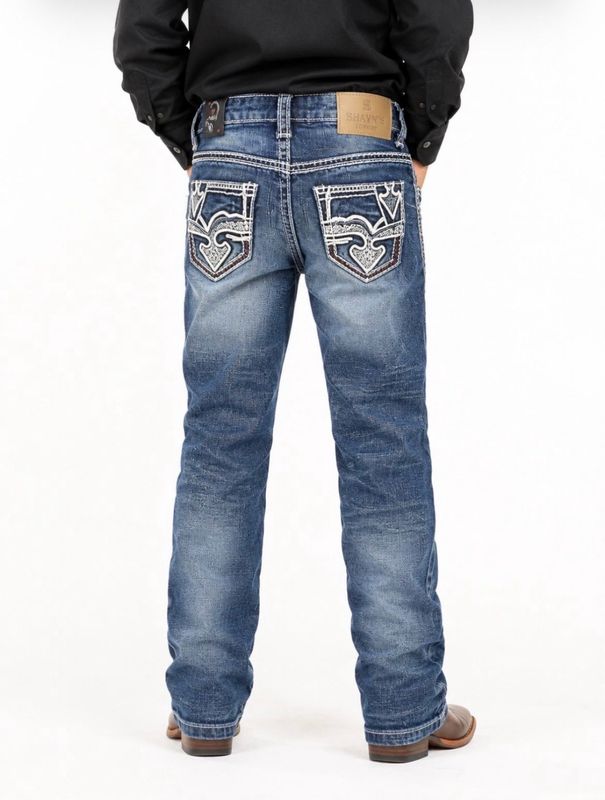 Star Age SA071 Dark Blue Kids Jeans