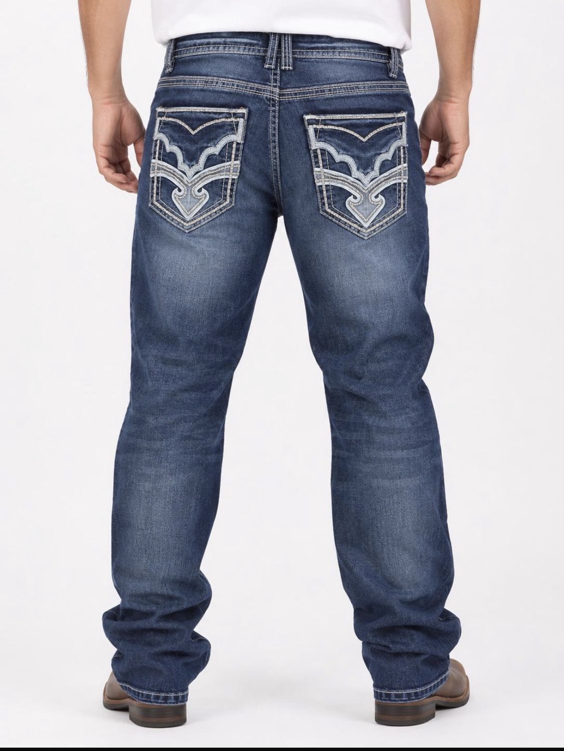 Starage  SA068 Dark  Blue  Jeans  Men