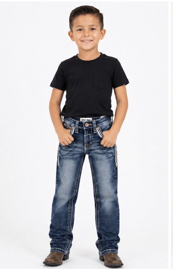 Starage SA068 Dark  Blue  Jeans Kids