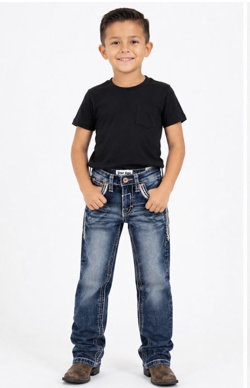 Starage SA068 Dark  Blue  Jeans Kids