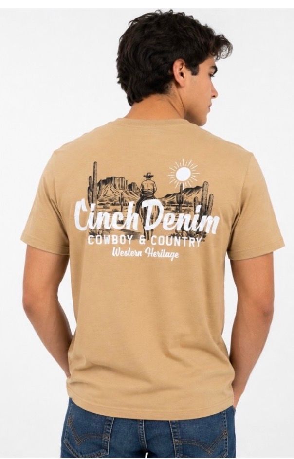 Cinch Mustard T-Shirt