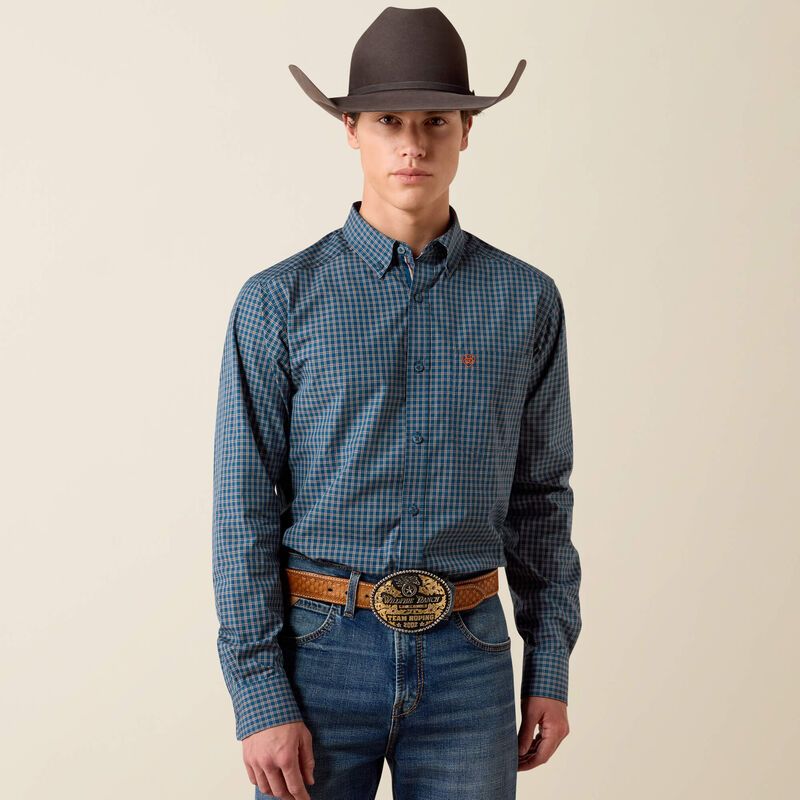 Ariat Sailor Blue Micro Plaid