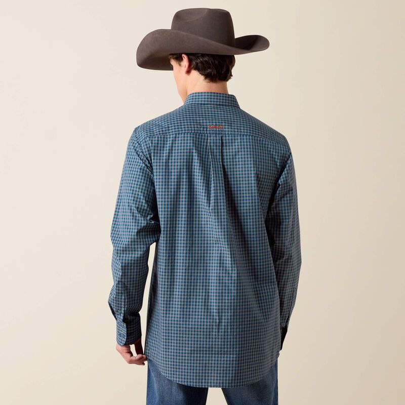 Ariat Sailor Blue Micro Plaid