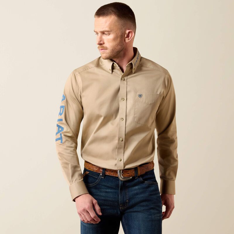 Ariat 10079478 Team Logo Twill  Classic Fit Shirt