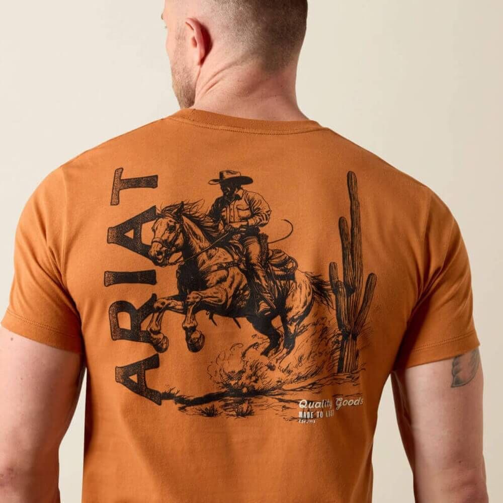 Ariat 10079568 Tobacco Tough Tshirt