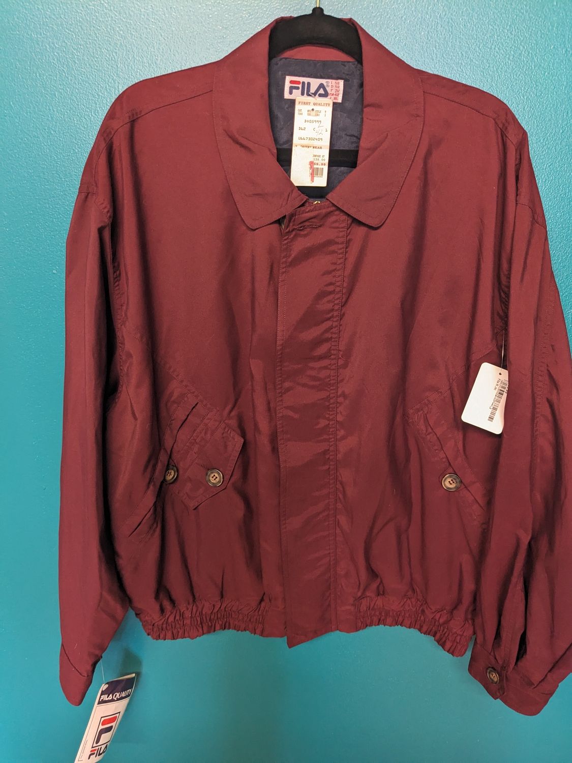 Fila - NWT Vintage Jacket -  Red - 42