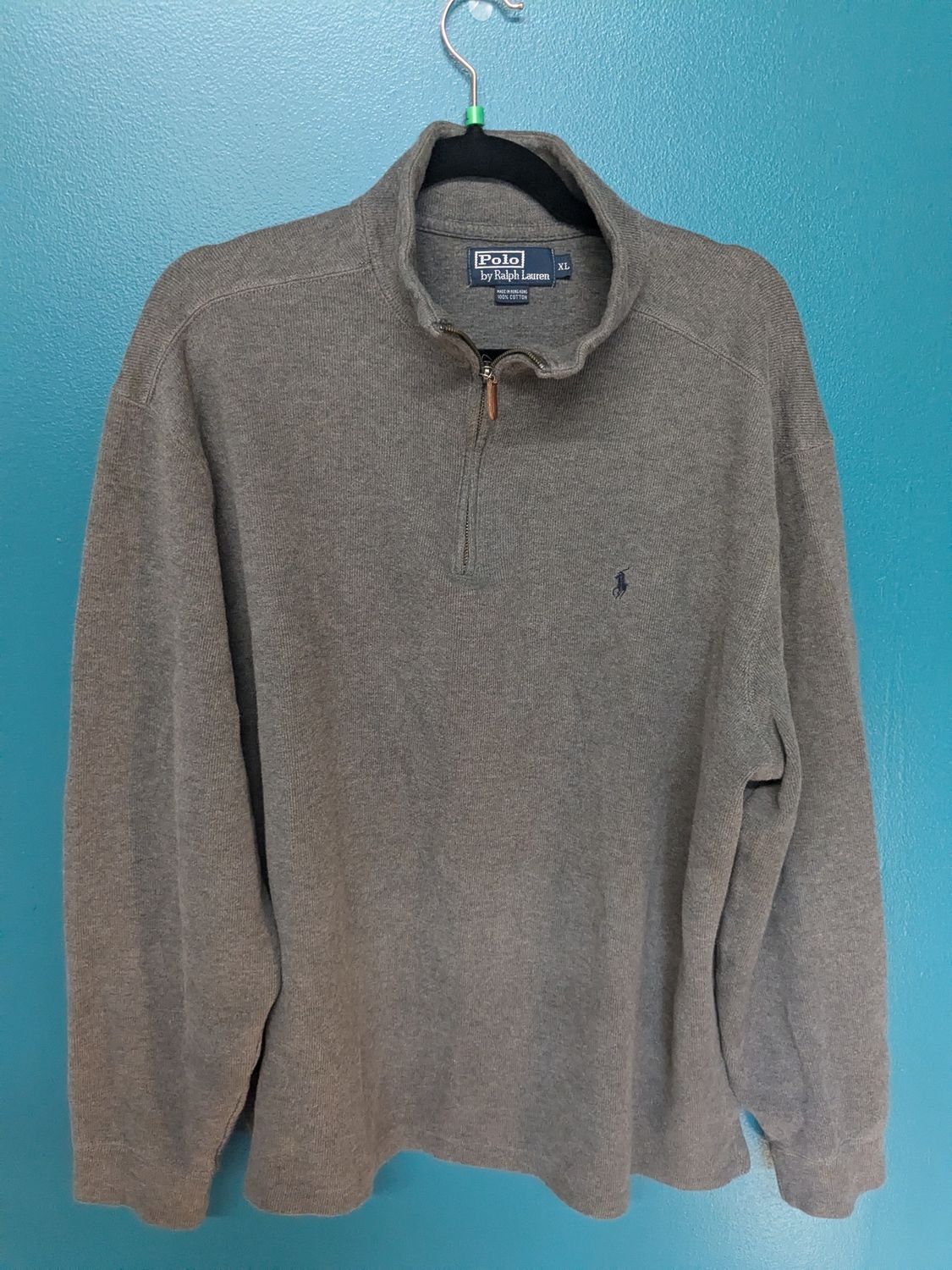 Ralph Lauren - Quarterzip - Gray - XL