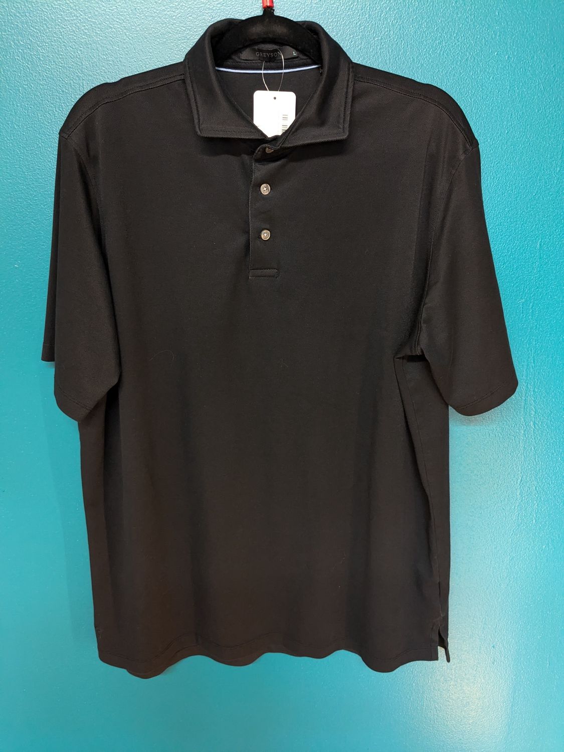Greyson - Polo - Black - L