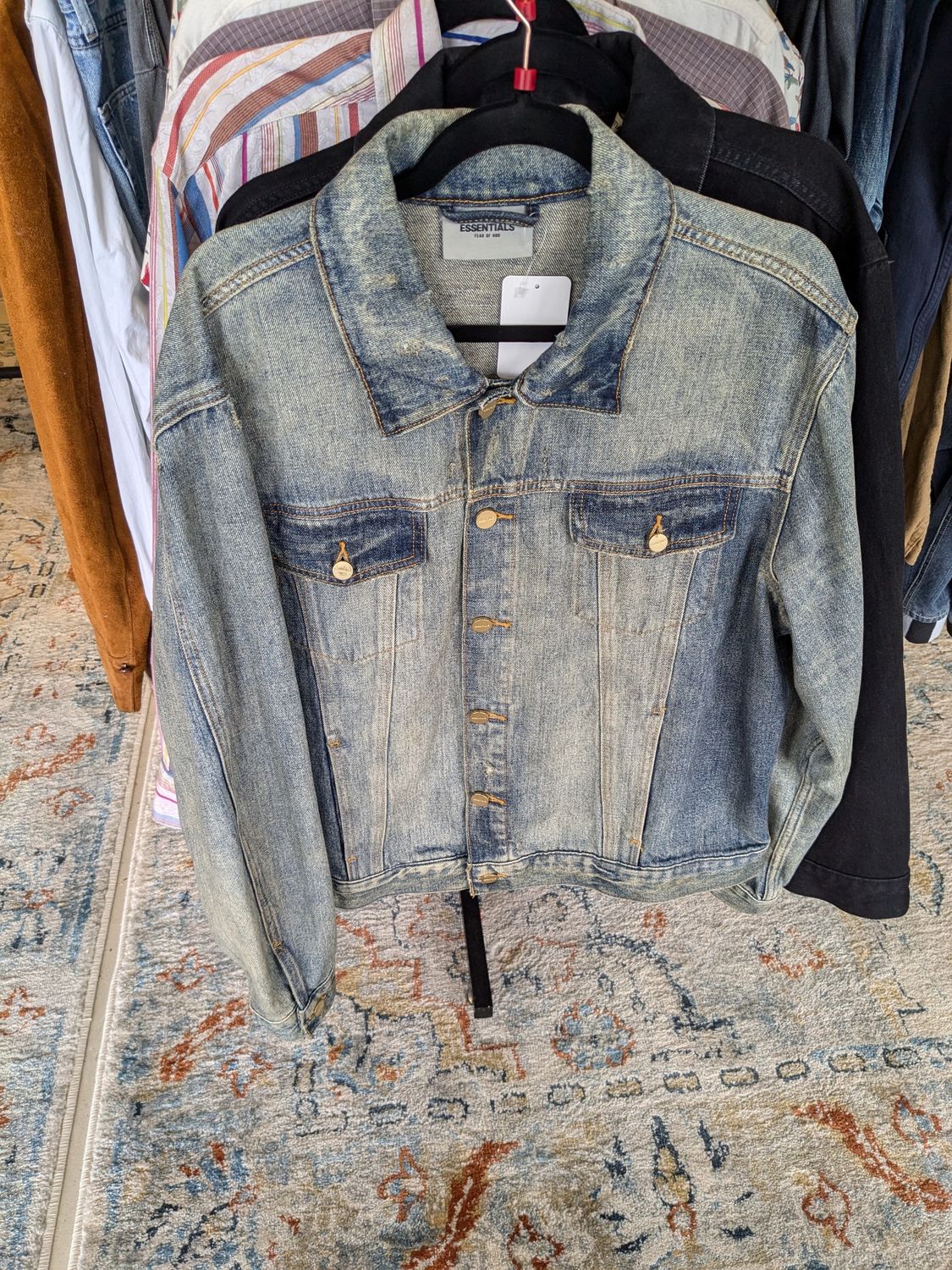 Fear of God (FOG) Essentials - Denim Jacket - Blue - L