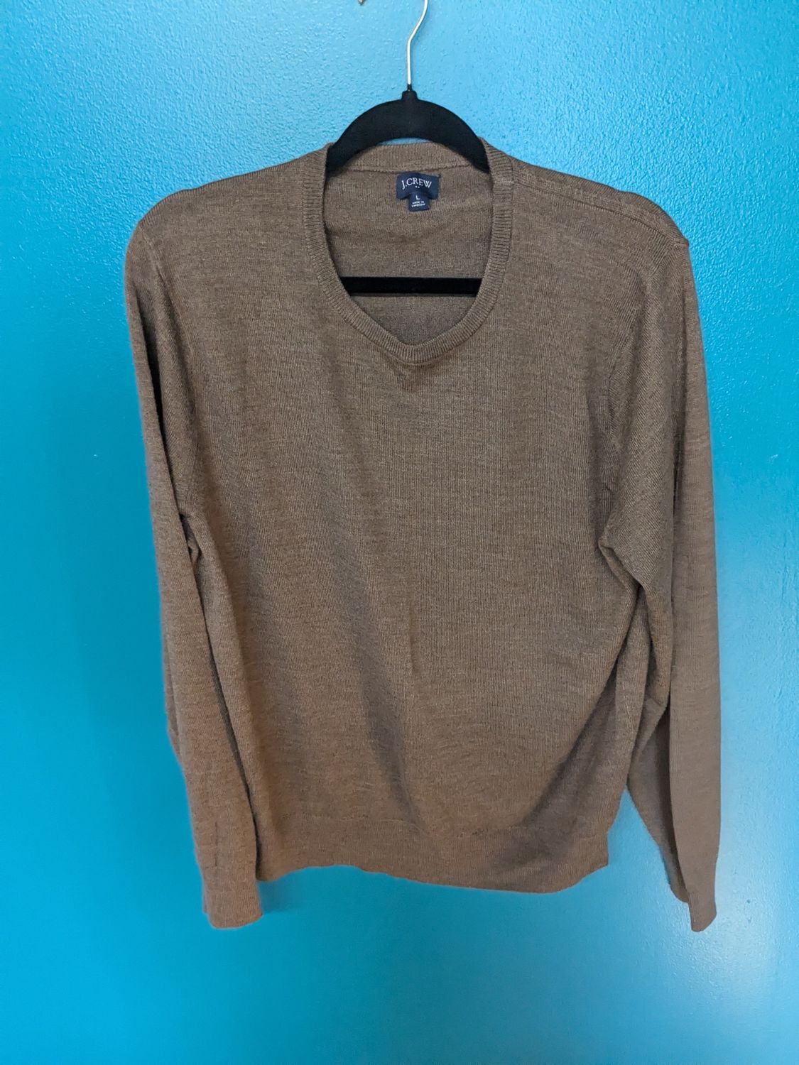 J.Crew – Merino Wool Sweater - Brown - L