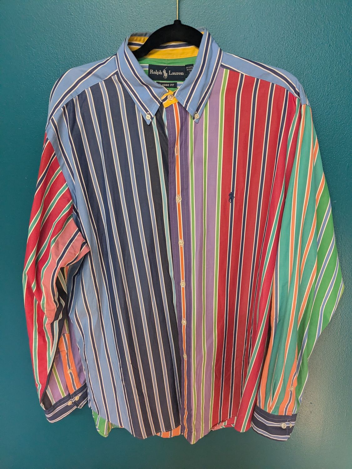 Ralph Lauren - Long Sleeve Button-Up - Multicolor – L/16