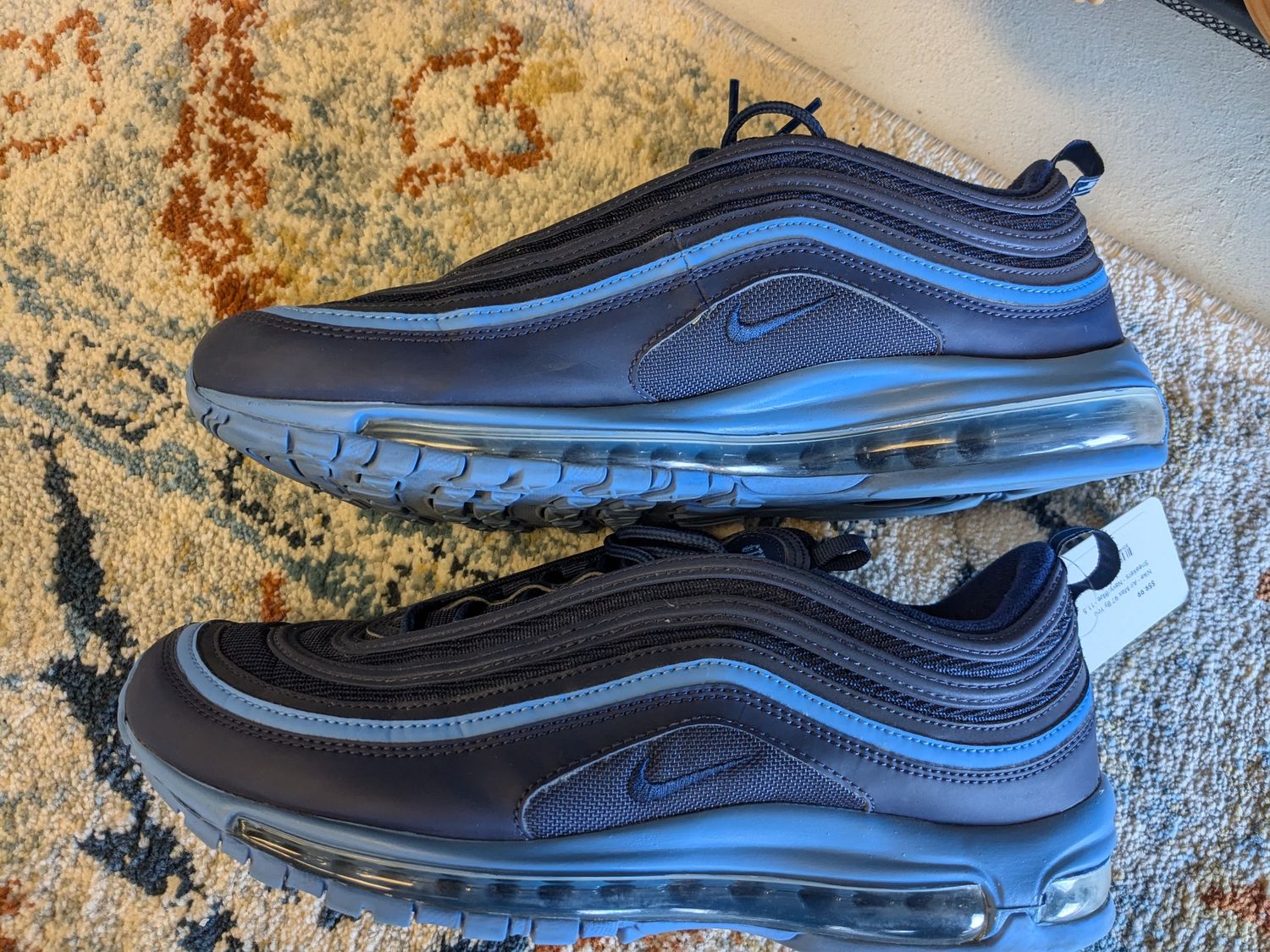 Nike - Air Max 97 By You Sneakers  - Navy/Blue - 11.5