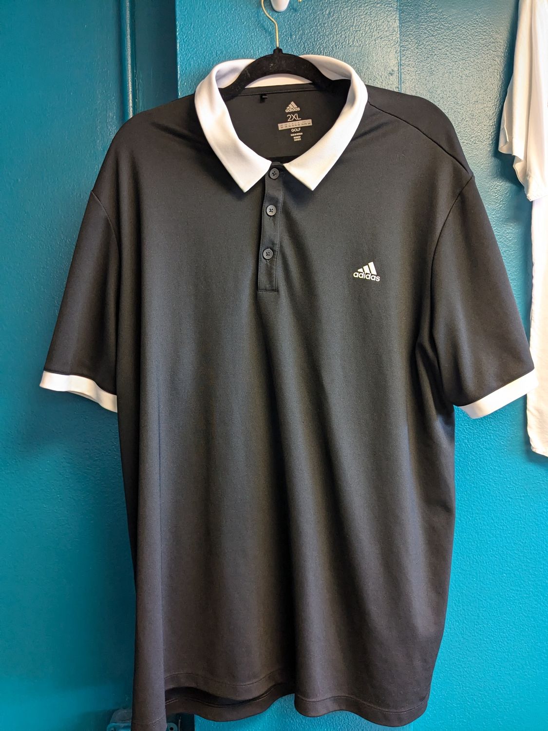 Adidas - Polos – Black/White - 2XL