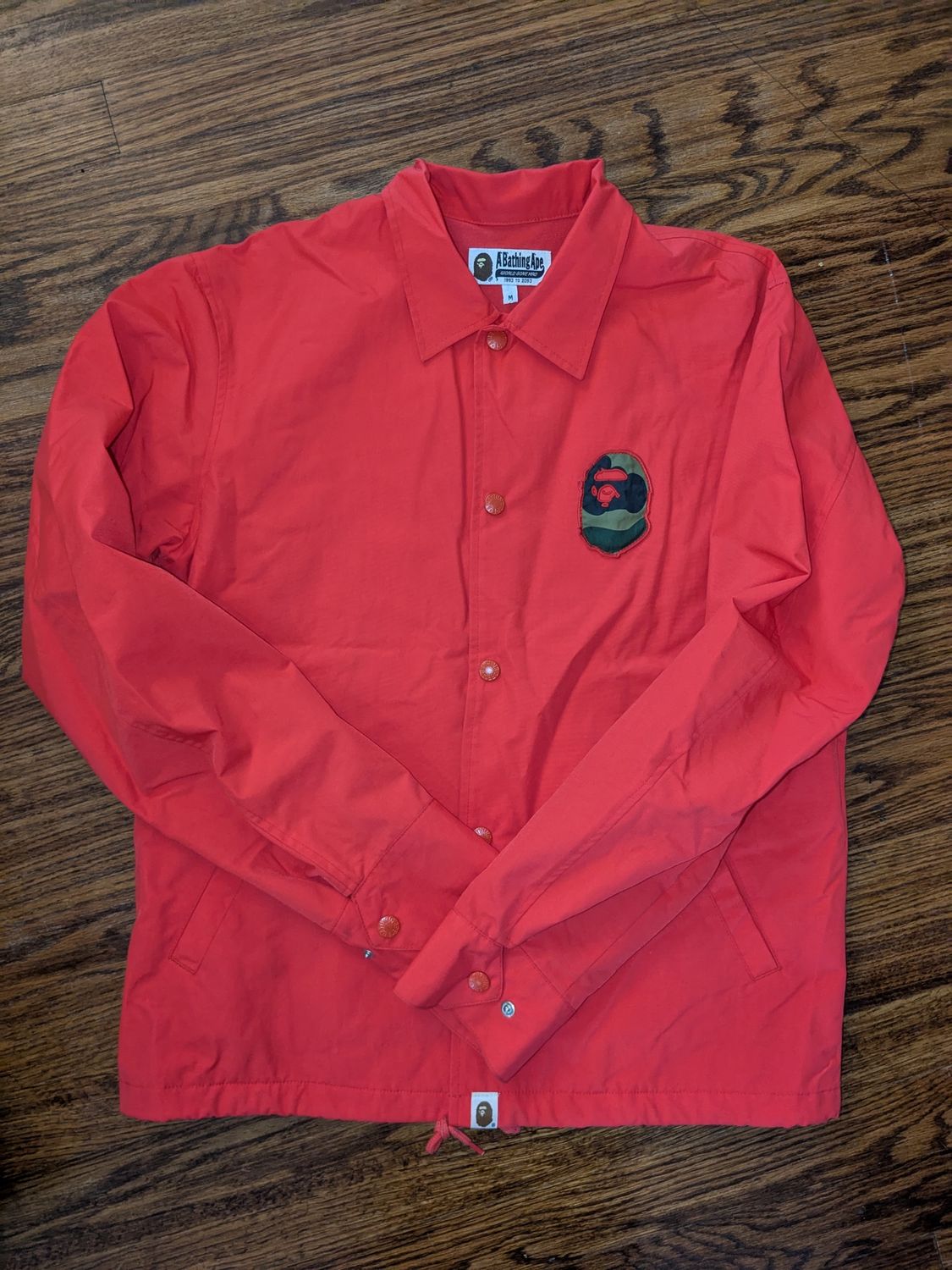 Bape Red Jacket - Medium