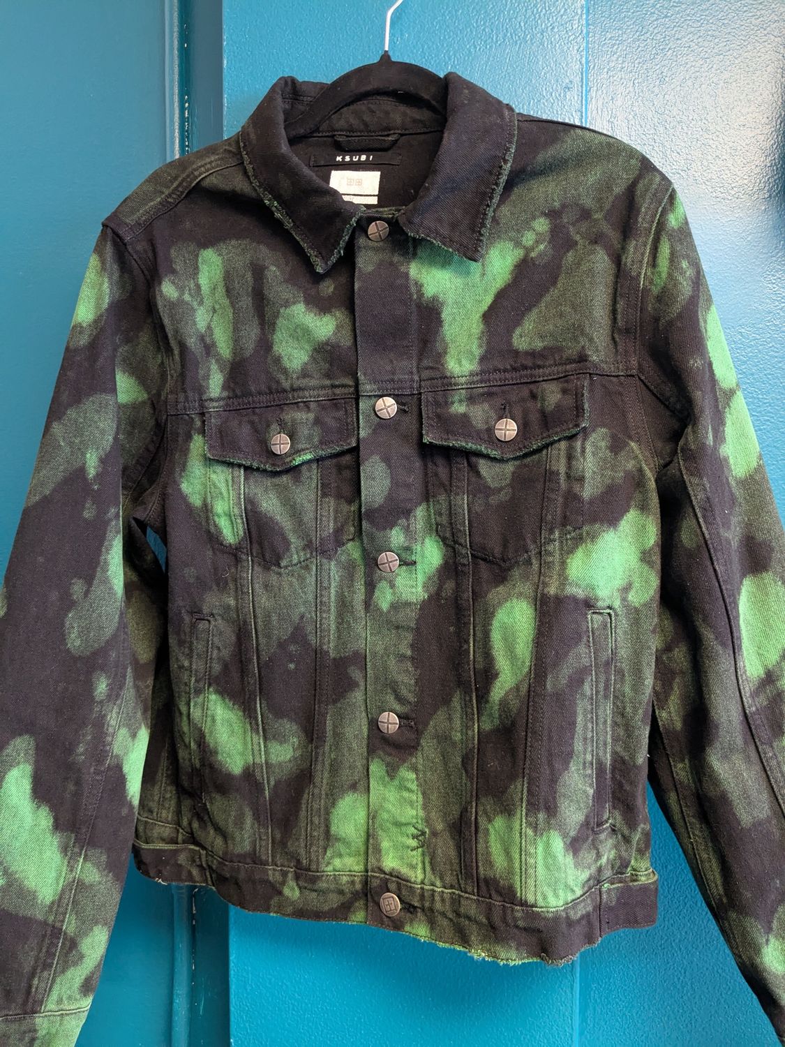Ksubi - Denim Jacket - Green - L