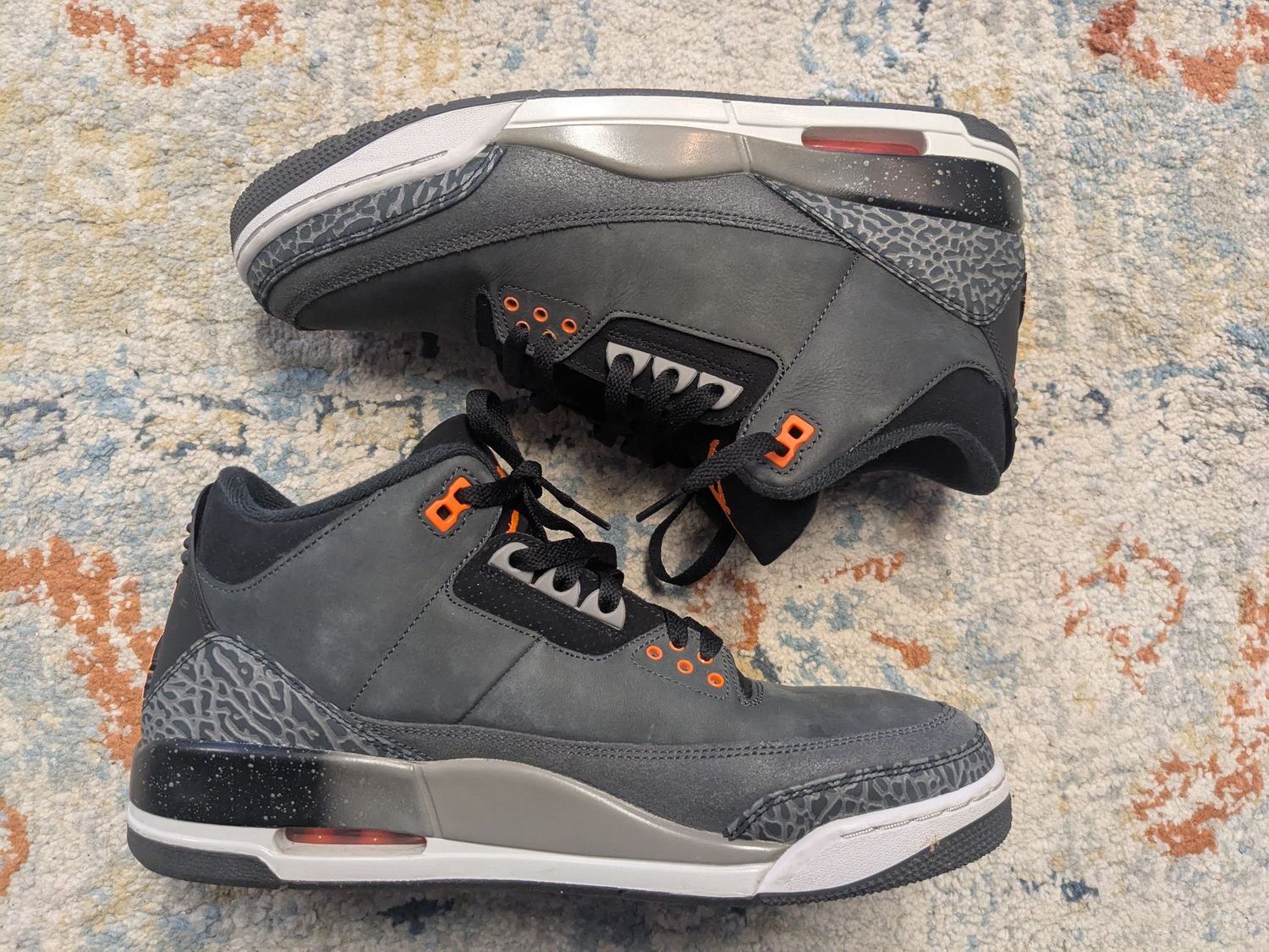 Jordan 3 - Fear Pack - Dark Grey - 12 (w/ box)