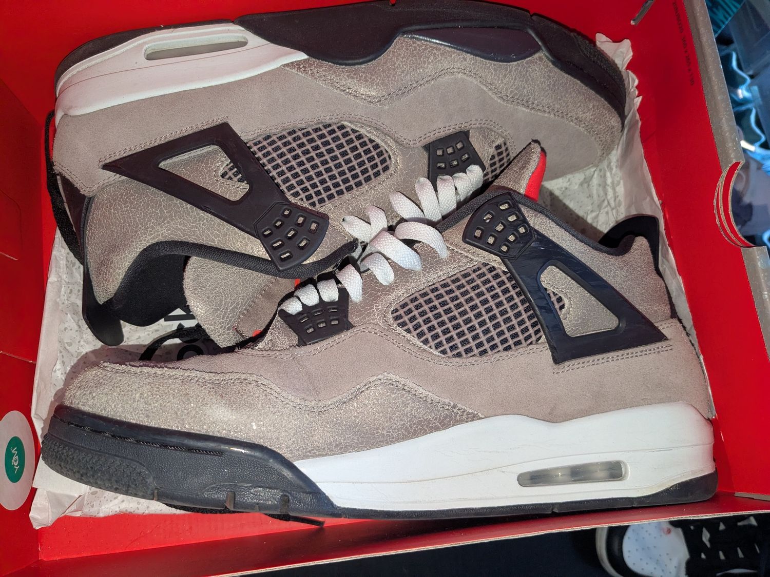 Jordan 4 Taupe Haze - Taupe - 13