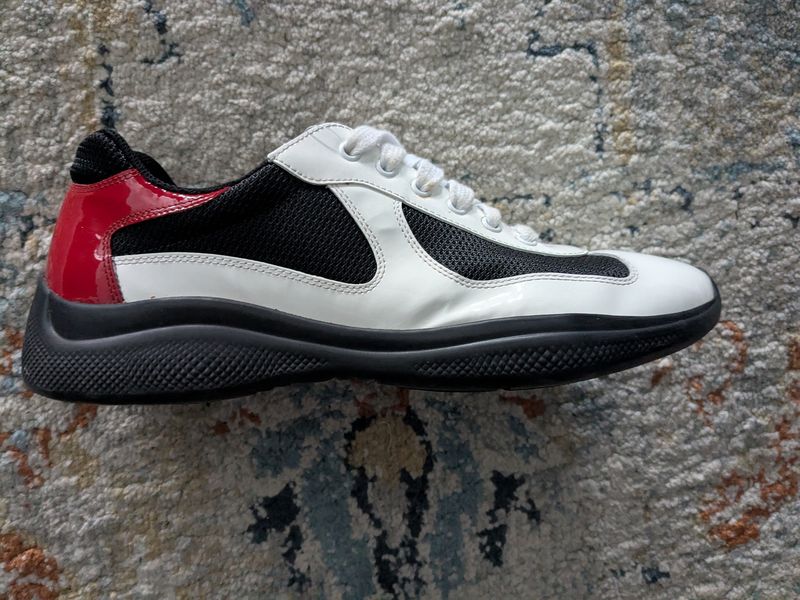 Prada Red/White/Black Trainers (w/ box) – 10.5